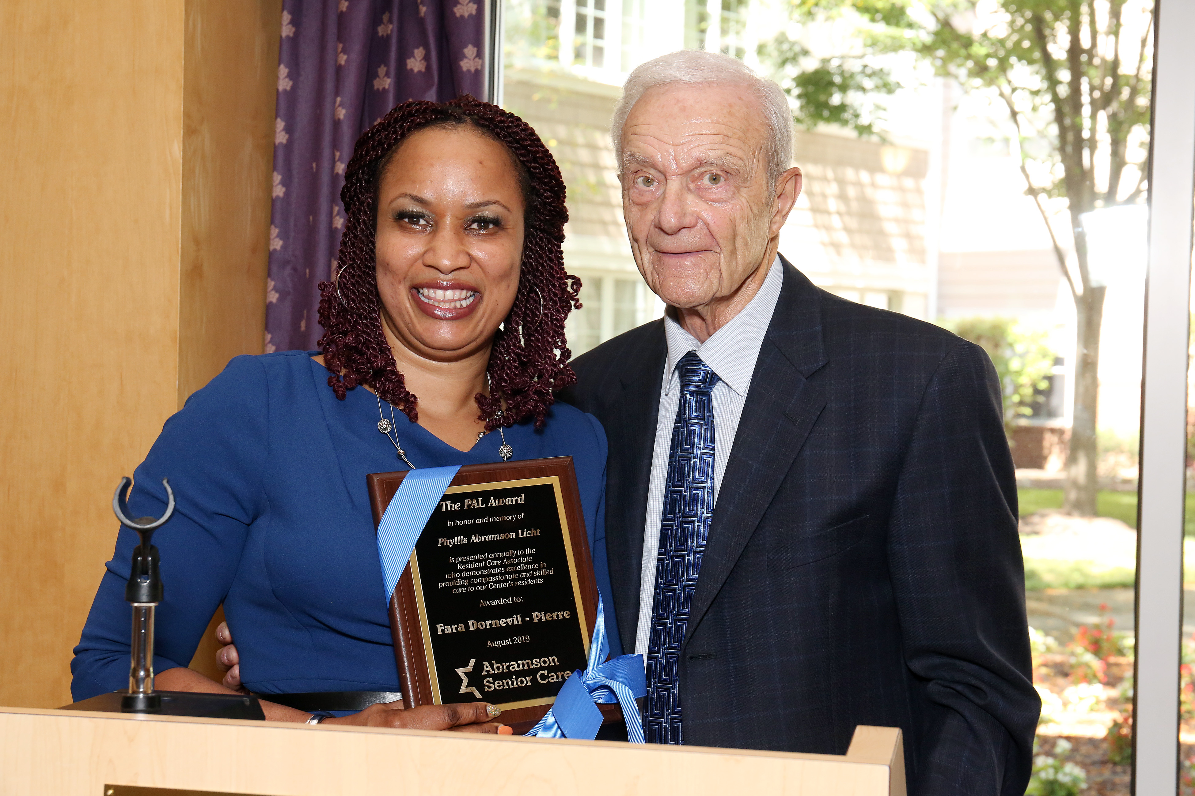Abramson Senior Care Recognizes Exceptional Caregiver at Annual PAL Award