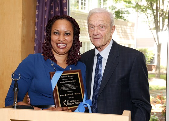 Abramson Senior Care Recognizes Exceptional Caregiver at Annual PAL Award