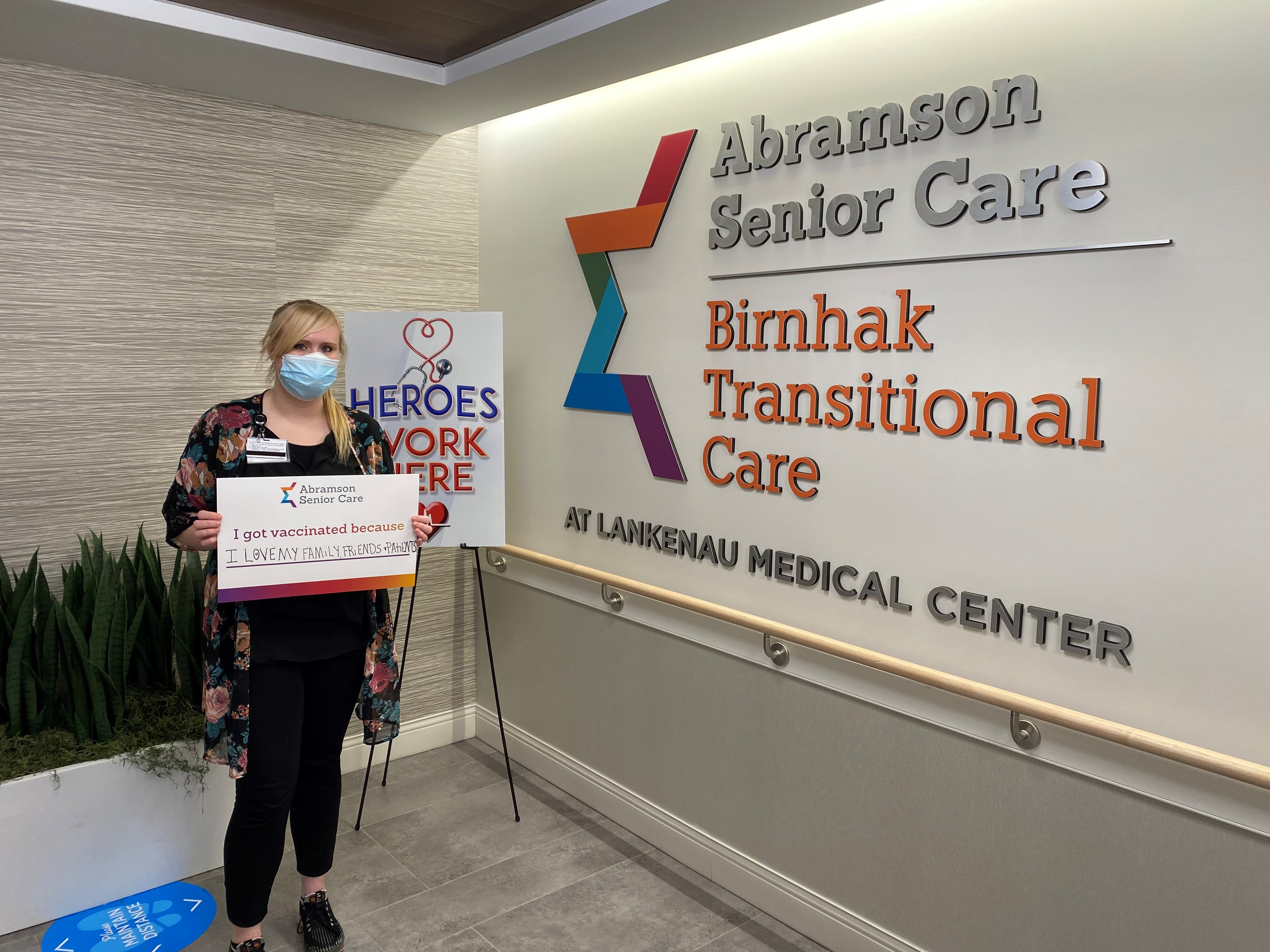 Birnhak Transitional Care at Lankenau Medical Center Helps COVID-19 Patients Return Home Safe